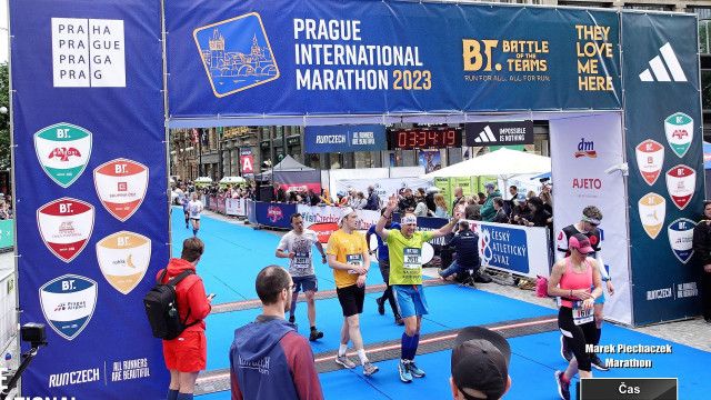 Podpora  zaměstnance na Pražském maratonu