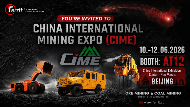 FERRIT na China International Mining Expo 2026