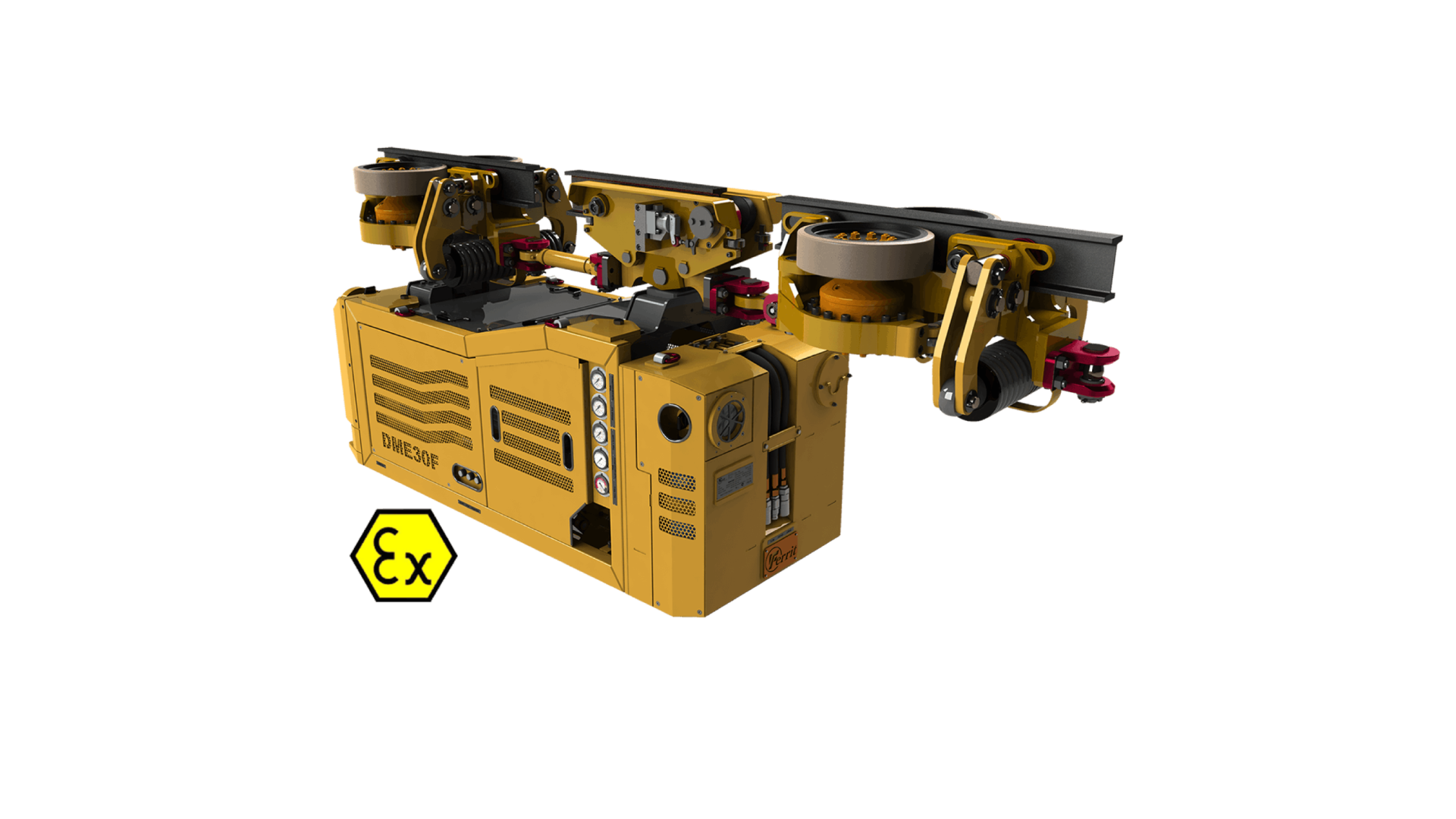 Důlní manipulátor elektrohydraulický