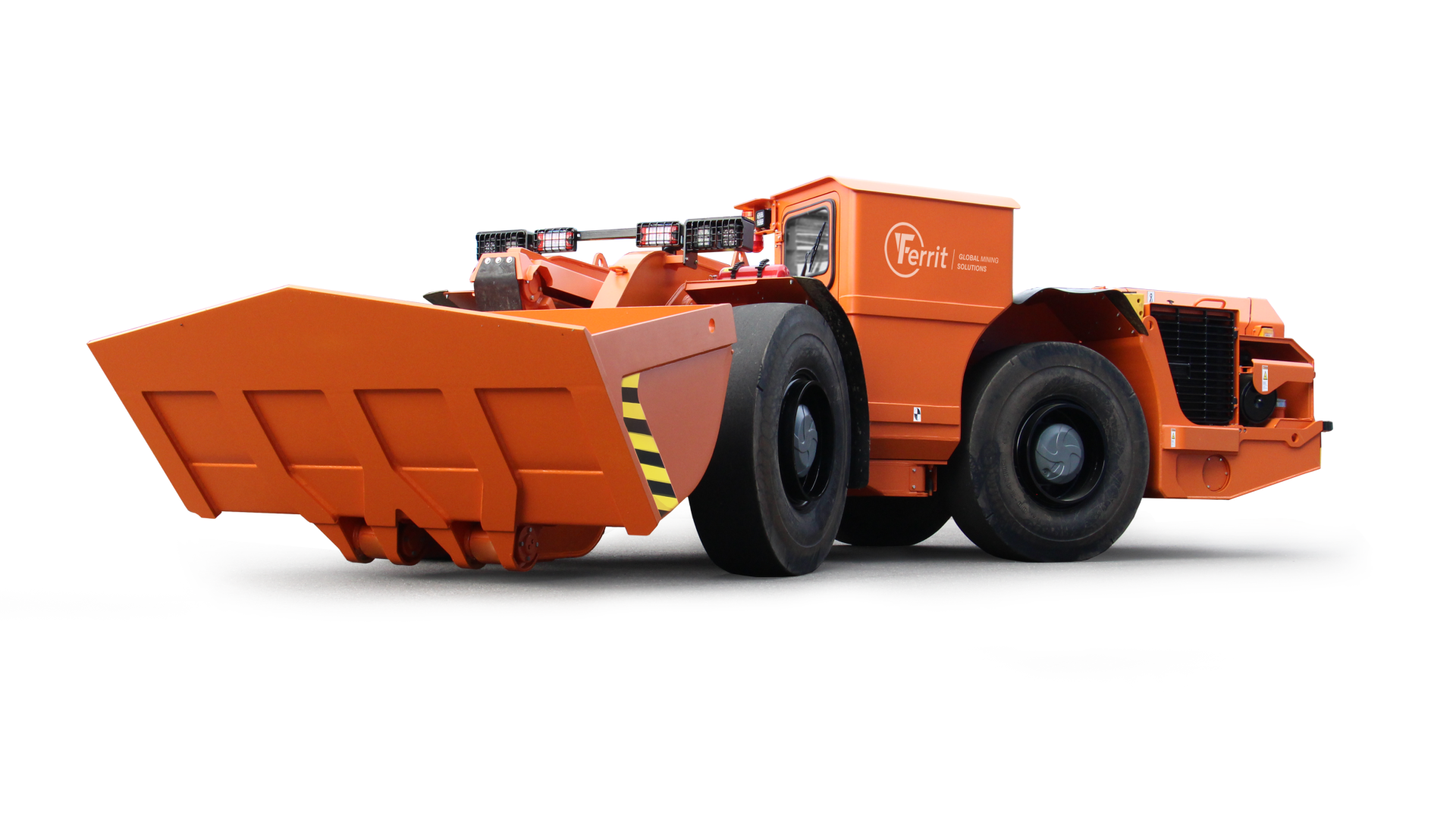 Cargador minero de ruedas