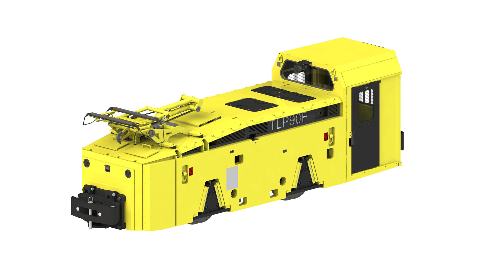 Locomotora terrestre de trole