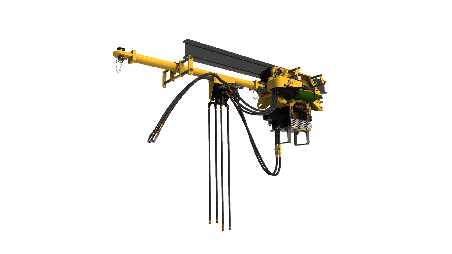 Podwieszana wciągarka hydrauliczna